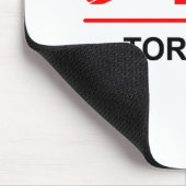Flugzeug Light Color von Toronto Canada Mousepad (Ecke)