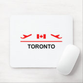 Flugzeug Light Color von Toronto Canada Mousepad (Mit Mouse)
