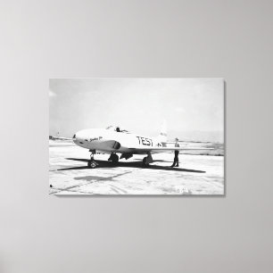 Flugzeug Lockheeds P-80A Leinwanddruck