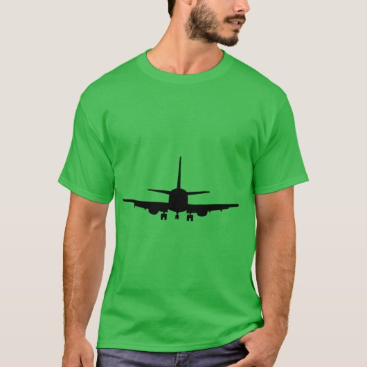 Flugzeug Luftfahrt Junge Mädchen T-Shirt (Vorderseite)