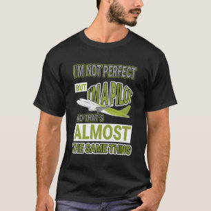Flugzeug Luftfahrzeug Flug Pilot Luftfahrzeug Luft T-Shirt