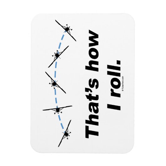 Flugzeug Magnet (Vertikal)