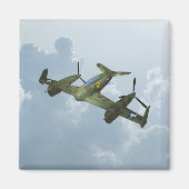 Flugzeug Magnet (Vorne)