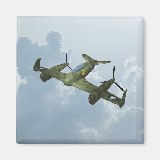 Flugzeug Magnet (Vorne)