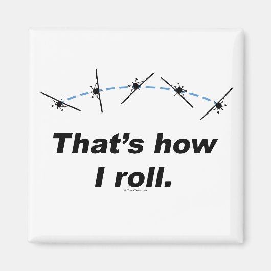 Flugzeug Magnet (Vorne)
