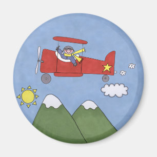 Flugzeug Magnet