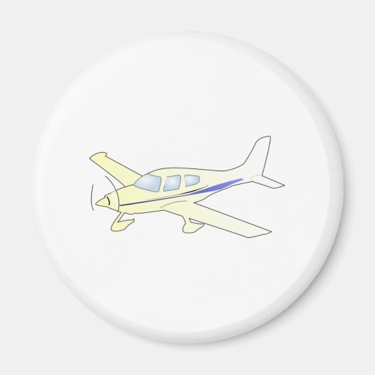 Flugzeug Magnet (Vorne)