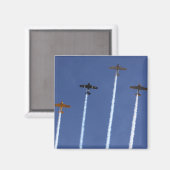 Flugzeug Magnet Krieg (Vorderseite/Rückseite)