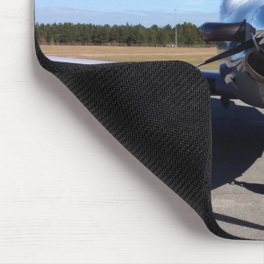 Flugzeug-Mausunterlage Mousepad (Ecke)
