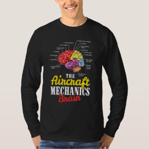 Flugzeug-Mechanikflugzeug T-Shirt