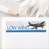 Flugzeug mit niedrigem Flügel (Insitu)