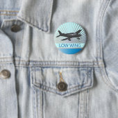 Flugzeug mit niedrigem Flügel Button (Beispiel)