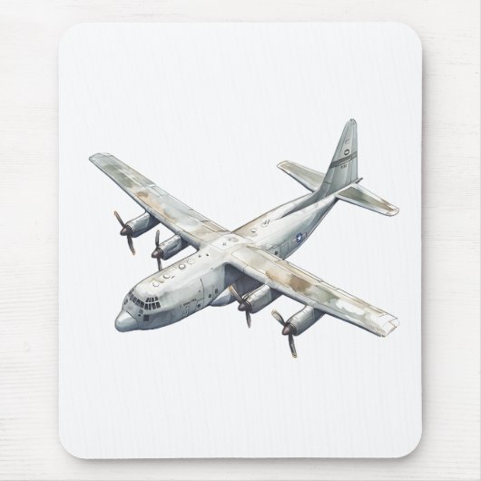 Flugzeug Mousepad (Vorne)