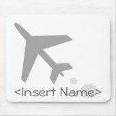 Flugzeug Mousepad (Vorne)