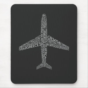Flugzeug Mousepad