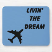 Flugzeug Mousepad (Vorne)