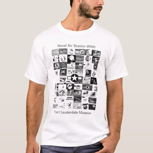 Flugzeug-Nasen-Kunst T-Shirt (Vorderseite)