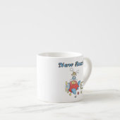 Flugzeug Neue Tante Boy T - Shirt und Geschenke Espressotasse (Vorderseite Rechts)