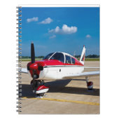 Flugzeug-Notebook Notizblock (Vorderseite)