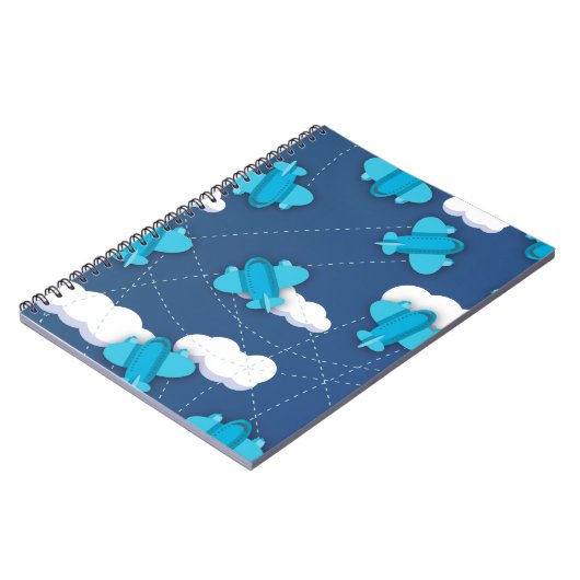 Flugzeug Notizblock (Linke Seite)