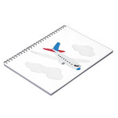 Flugzeug Notizblock (Linke Seite)