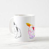 Flugzeug-Ohr-Tasse Kaffeetasse (Vorderseite Links)