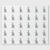 Flugzeug-Packpapier Geschenkpapier (Flach)