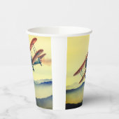 Flugzeug Pappbecher (Links)