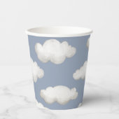 Flugzeug Party Cups | Cloud Party Cups Pappbecher (Vorderseite)