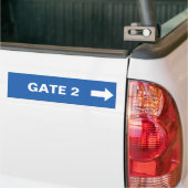 Flugzeug-Party-Schilder, Flughafen-Terminal-Geburt Autoaufkleber (Auf Lkw)