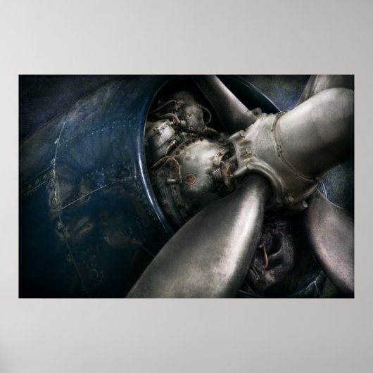 Flugzeug - Pilot - Prop - Sie sind ganz klar Poster (Vorne)