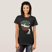 Flugzeug-Pilotin Flugzeughandwerk 3 T-Shirt (Vorne ganz)