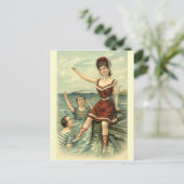 Flugzeug (Postcard Edition) Postkarte (Stehend Vorderseite)