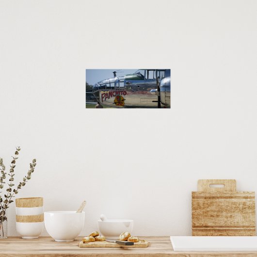 Flugzeug Poster (Küche)