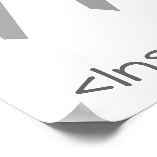 Flugzeug Poster (Ecke)