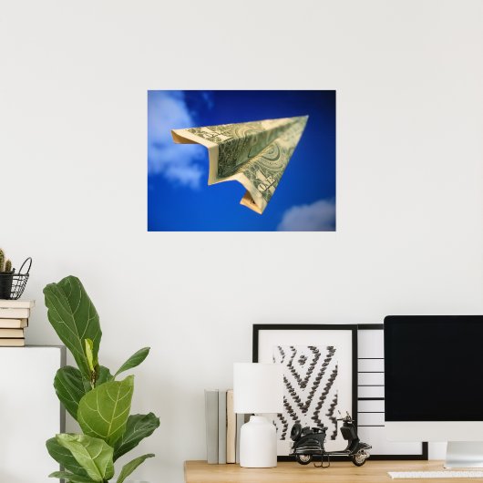 Flugzeug Poster (Heimbüro)