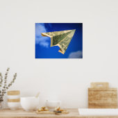 Flugzeug Poster (Küche)