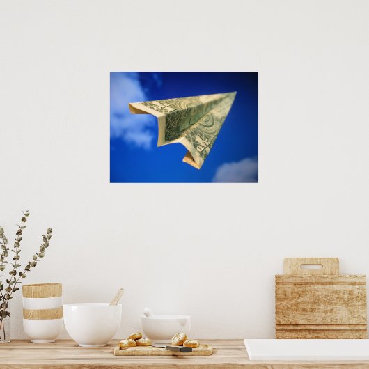 Flugzeug Poster (Küche)