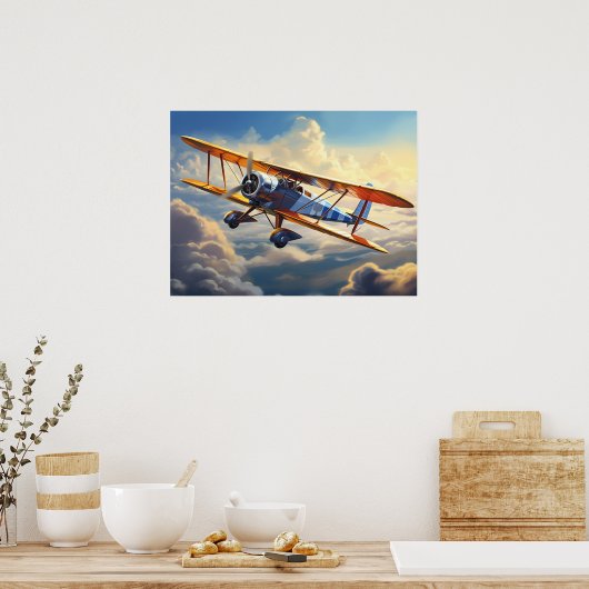 Flugzeug Poster (Küche)