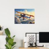 Flugzeug Poster (Heimbüro)
