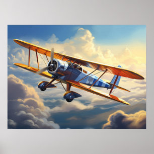 Flugzeug Poster