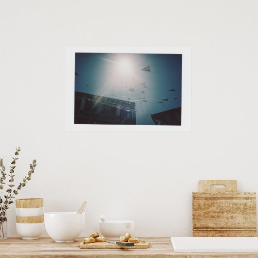 Flugzeug Poster (Küche)