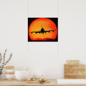 Flugzeug Poster (Küche)