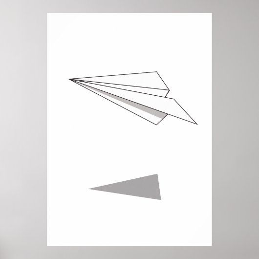 Flugzeug Poster (Vorne)
