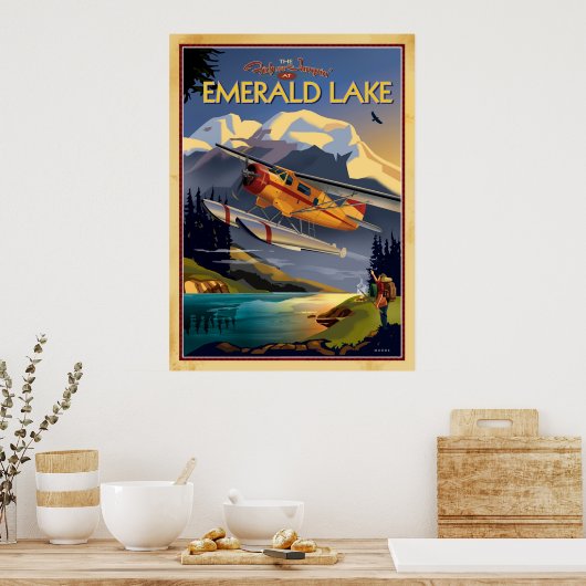 Flugzeug Poster (Küche)