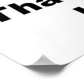 Flugzeug Poster (Ecke)