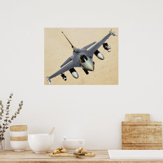 Flugzeug-Poster Poster (Küche)