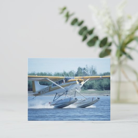 Flugzeug Postkarte (Stehend Vorderseite)
