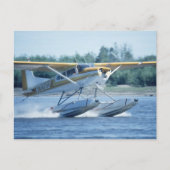 Flugzeug Postkarte (Vorderseite)