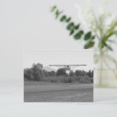 Flugzeug Postkarte (Stehend Vorderseite)